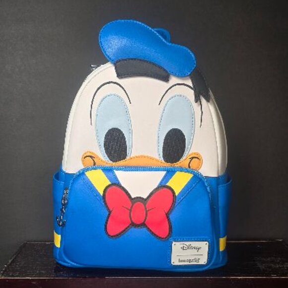 NWT Loungefly Disney Parks Donald Duck Mini Backpack Cosplay - Picture 1 of 2